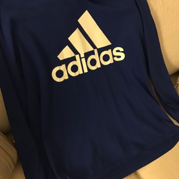 ADIDAS CREW PERFORMANCE CLIMATE LONG SLEEVE TEE - Picture 4 of 16